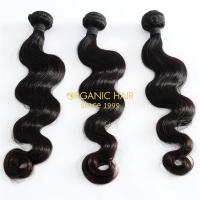 Virgin hair weave hair extensions with lace front weave